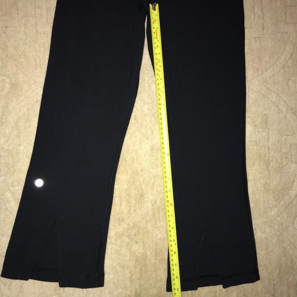 Lululemon Crop Legging with Back Slit - Picture 7 of 8